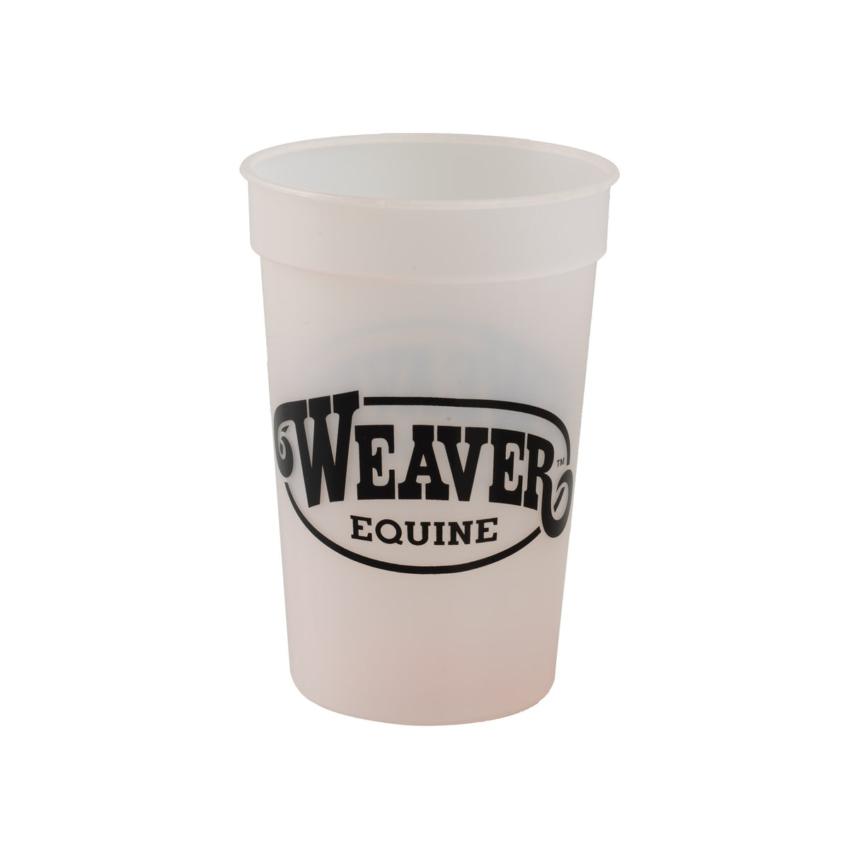 Weaver Equine 16 oz Plastic Cup, Frosted Red