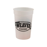 Weaver Equine 16 oz Plastic Cup, Frosted Red