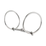 All Purpose Ring Snaffle Bit, 5" Single Twisted Wire Mouth
