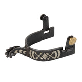 Mens Spur with Arrow Crossing Design