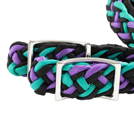 Braided Nylon Barrel Reins