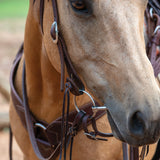 Working Tack Extra Heavy Harness Split Reins with Pineapple Knots, 5/8" x 8'