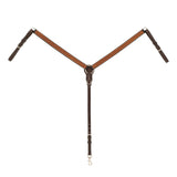 Floret Tooled Straight Breast Collar