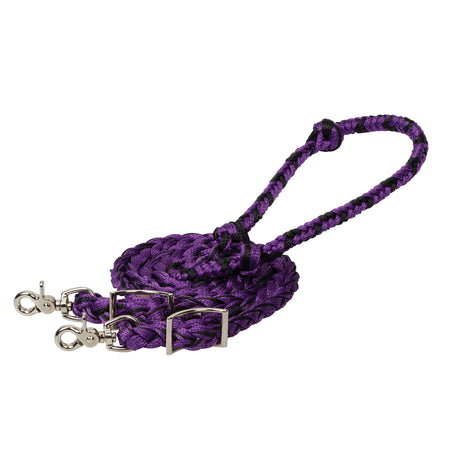 Braided Polyester Barrel Rein
