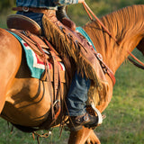 Mens Spurs with Replaceable Rowels, Dotted Accents
