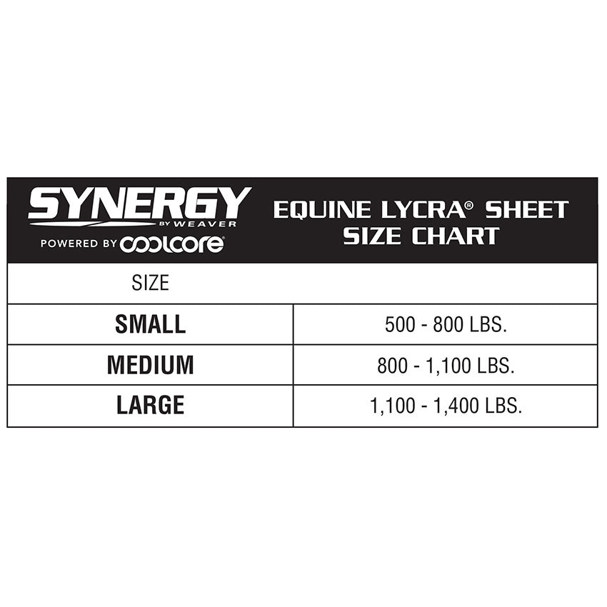 Synergy® Powered by Coolcore® Equine Lycra® Sheet