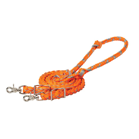 Braided Polyester Barrel Rein