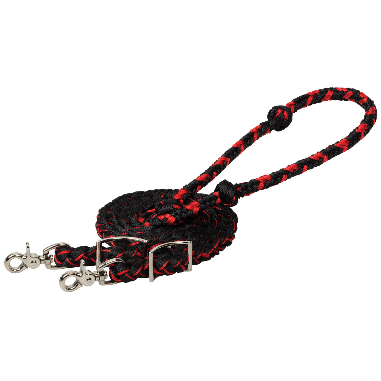 Braided Polyester Barrel Rein