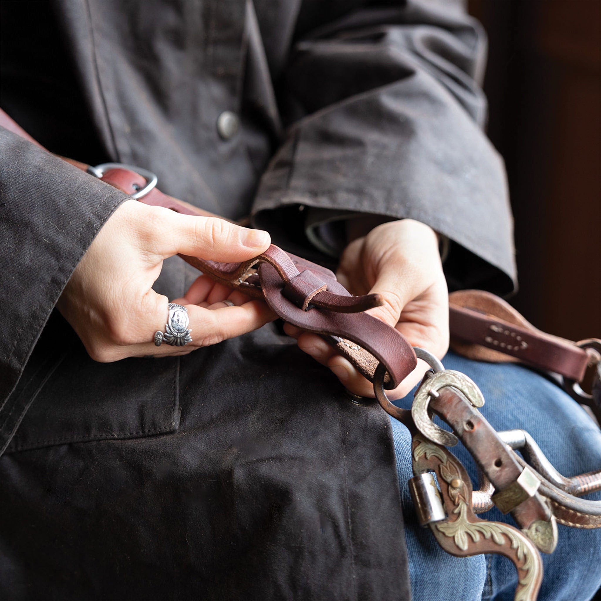 Weaver Equine Working Tack Headstall - Thumbnail 4