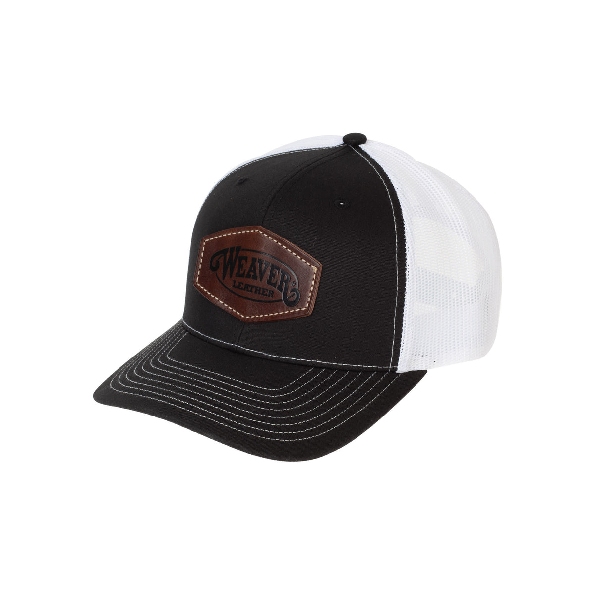 Weaver Leather Cap Engraved Leather Patch