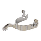 Men's Spurs with Engraved German Silver Trim