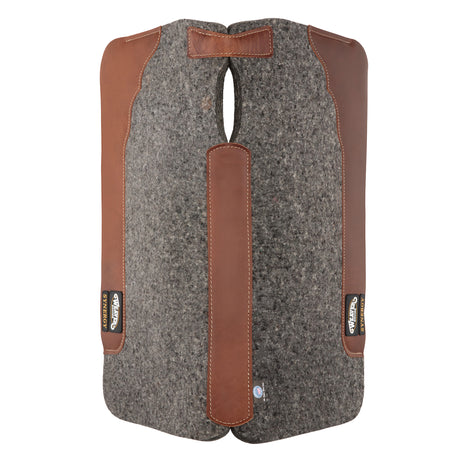 Synergy Contoured Steam Pressed 100% Merino Wool Felt Performance Saddle Pad