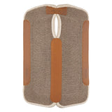 Contoured Jute Wool Blend Felt Saddle Pad