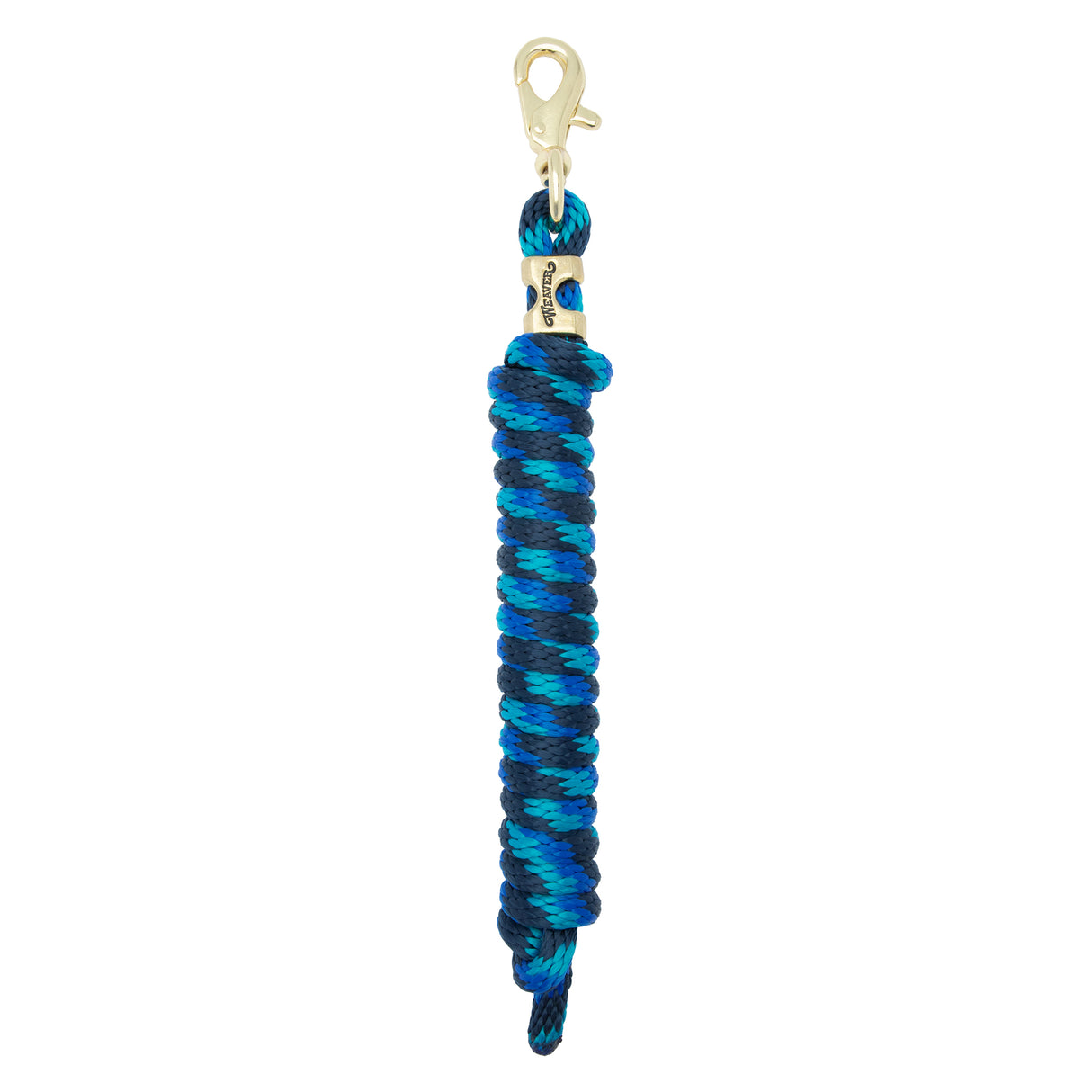 Poly Lead Rope with Brass Plated Bull Trigger Snap