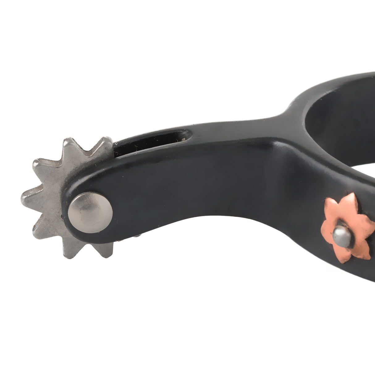 Youth Spur with Flower Design