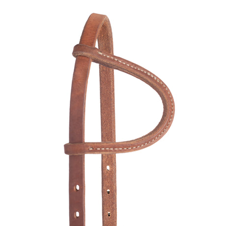5/8" Oiled Hermann Oak Harness Leather Trainer Headstall