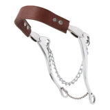 Hackamore with Flat Leather Noseband