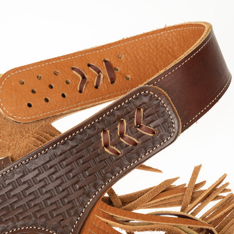 Western Leather Chinks, Water Resistant Hermann Oak