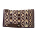 Synergy Blanket-Top Wool Felt Saddle Pad in Brown, Turquoise, Black, Purple Southwestern Patterns