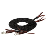Braided Split Reins, 1/2" x 8
