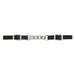 Nylon Curb Strap with 3-1/2" Flat Link Chain