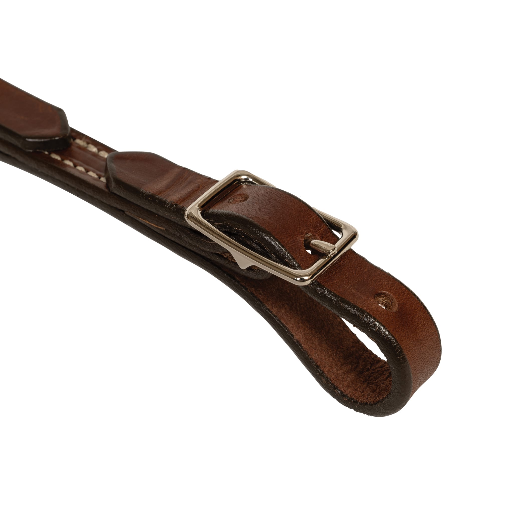 Flat Bridle Leather Curb Strap - Weaver Equine