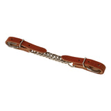 Canyon Rose Single Flat Link Nickel Plated Chain Curb Strap
