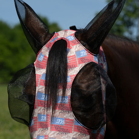 Equine Lycra® Fly Masks Powered by Coolcore®