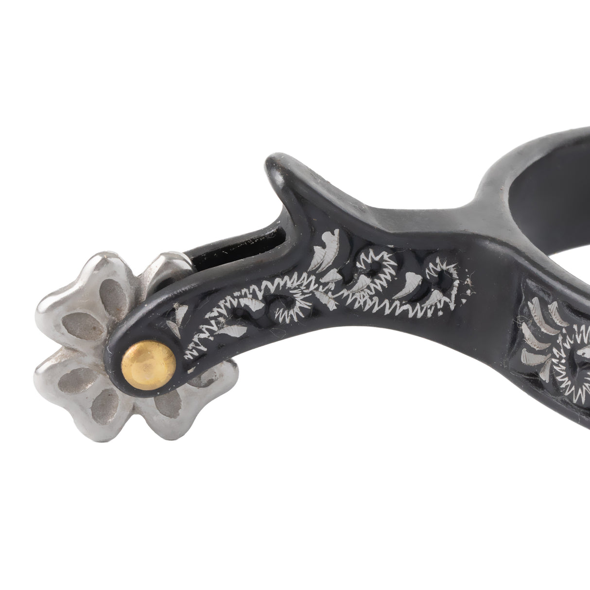 Ladies' Spurs with Engraved Trim