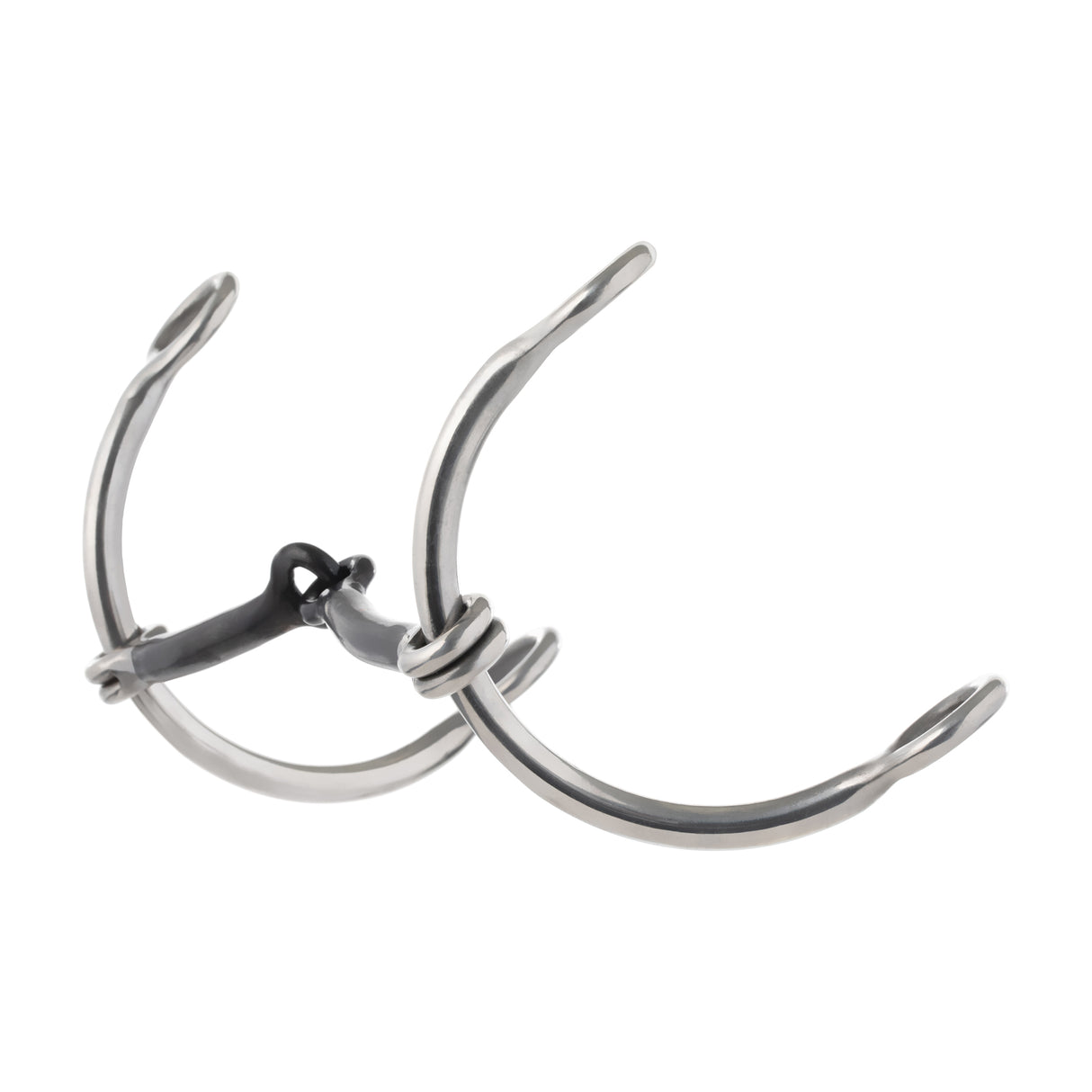 Gag Bit, Smooth Sweet iron Snaffle Moouth