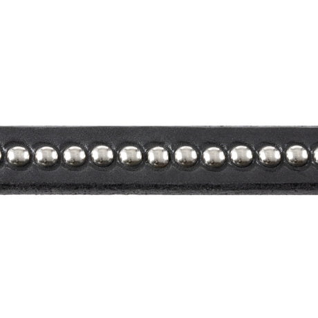 Back In Black Leather Reins, 5/8"