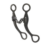 Professional Antiqued Shank Bit, 5" Sweet Iron Polished Chain Mouth