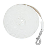 Flat Cotton Lunge Line with Swivel Snap, 1"
