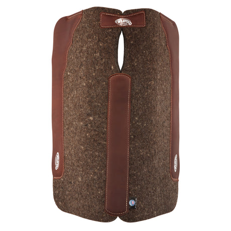 Premium Contoured 100% Wool Felt Saddle Pad
