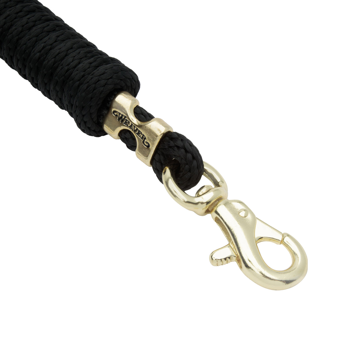 Poly Lead Rope with Brass Plated Bull Trigger Snap