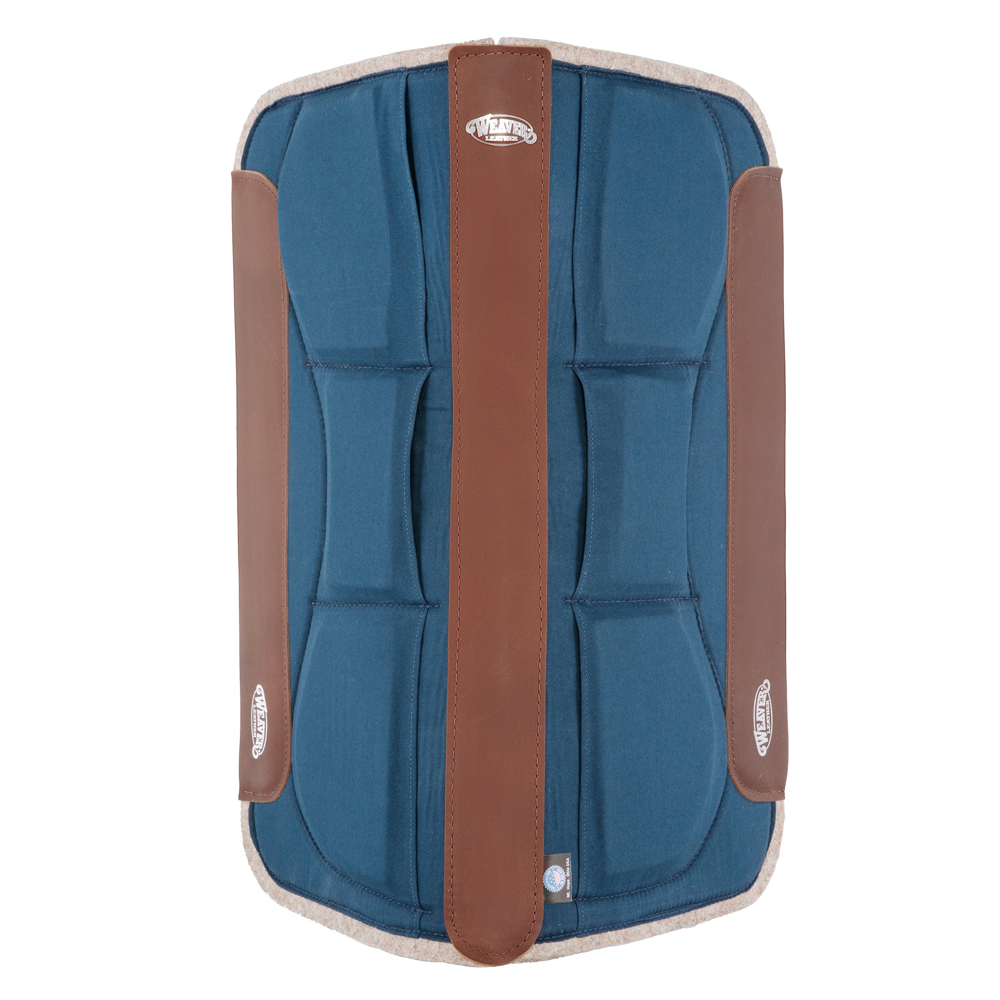 Weaver Leather ウールブレンドフェルトシムパッド 32インチ x 32インチ ネイビー Weaver Leather ウールブレンドフェルトシムパッド 32\" L x 32\" W Wool