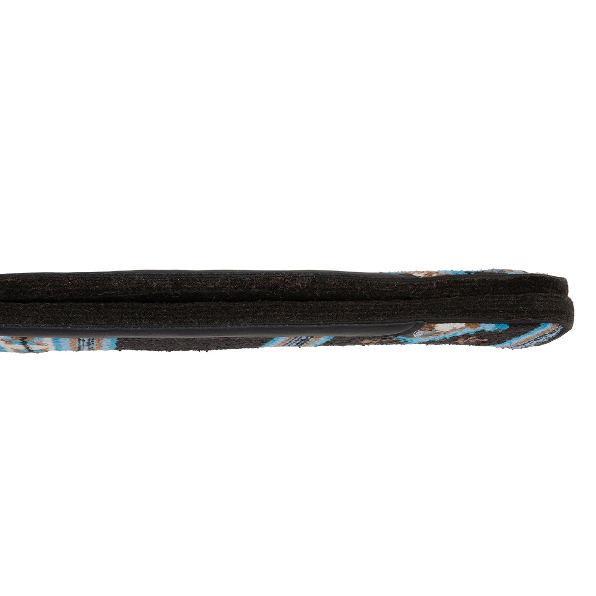 Contoured Single Weave Wool Blend Felt Saddle Pad