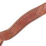 Buckstitch Breast Collar, Hermann Oak® Russet, Dawn Collection