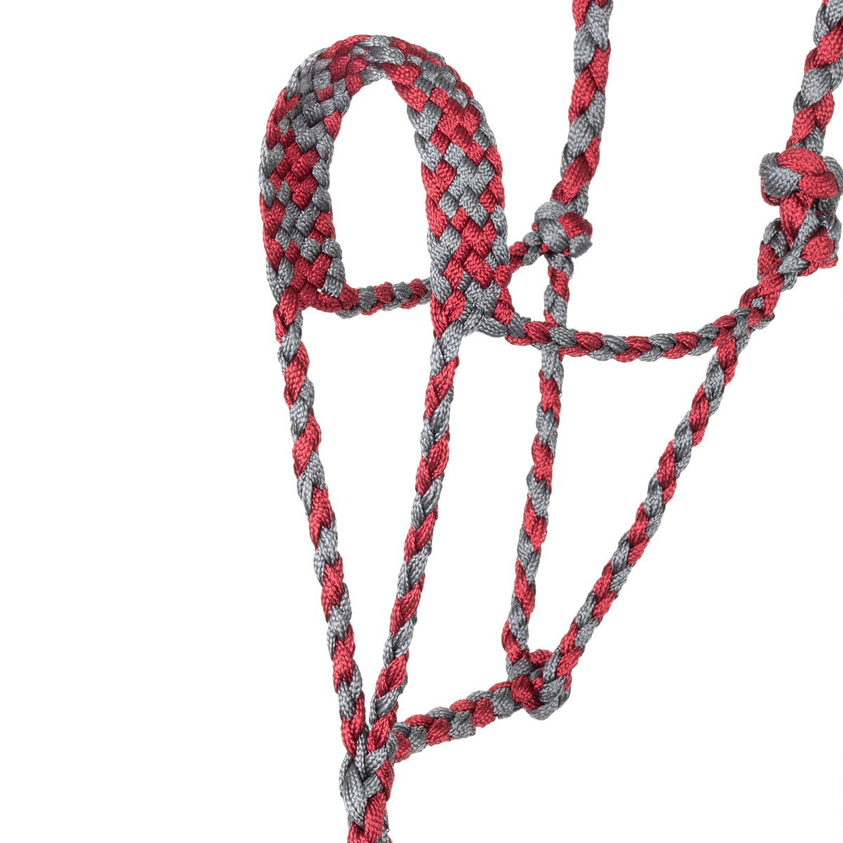 Braided Rope Halter Weaver Leather Braided Horse Rope Halter with 10' Lead – Weaver Equine