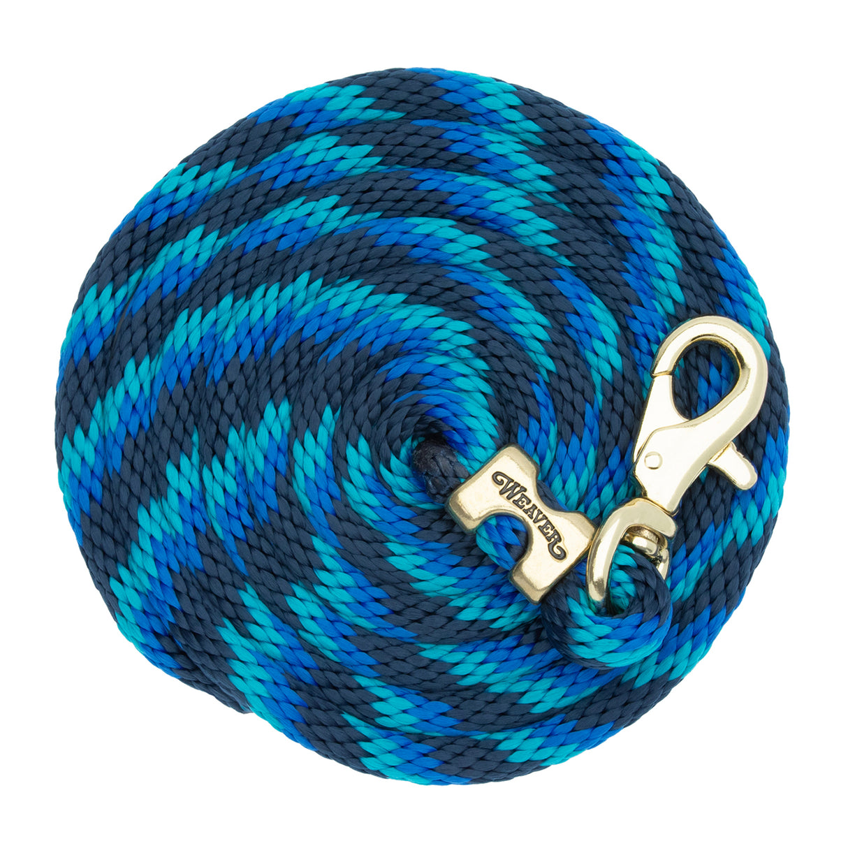 Poly Lead Rope with Brass Plated Bull Trigger Snap