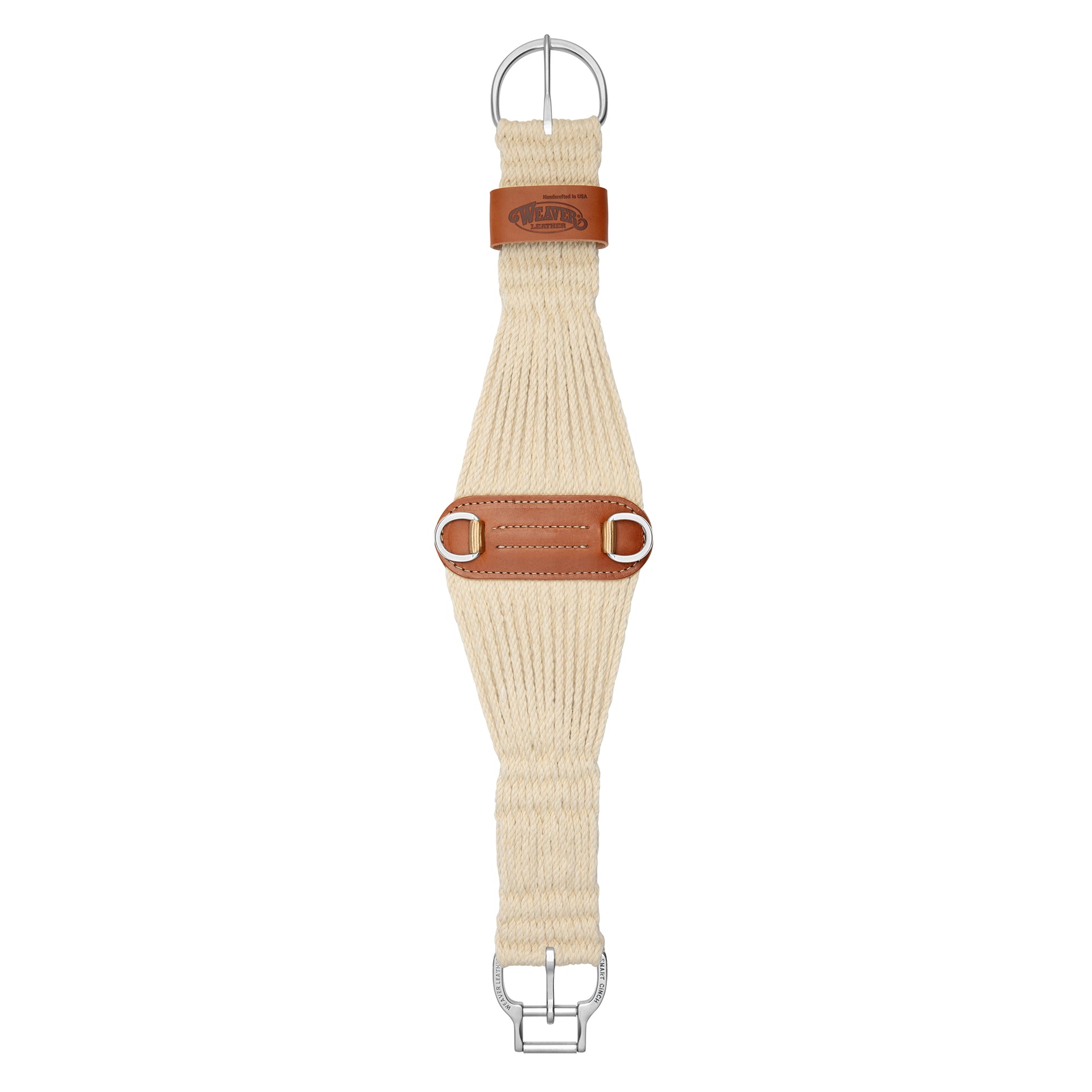 Weaver Leather Rayonne 15 brins droit Smart Cinch avec boucle de serrage améliorée Roll Snug Cinch Blanc 81,3 cm Weaver Leather Rayonne 15 brins droit Smart Cinch avec boucle de serrage améliorée Roll Snug Cinch Blanc 81,3 cm