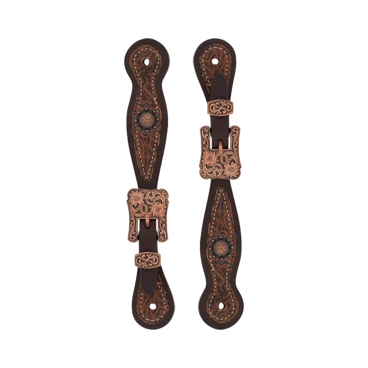 Western Floral Ladies' Spur Straps