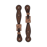 Western Floral Ladies' Spur Straps