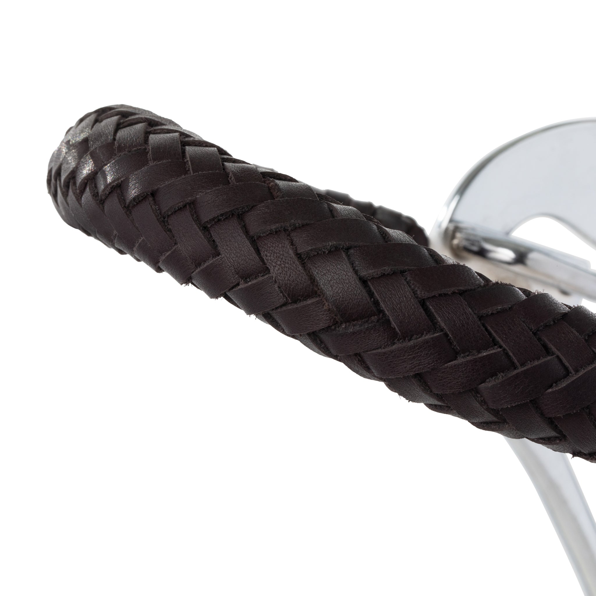 Hackamore Bit with Braided Leather Noseband – Weaver Equine