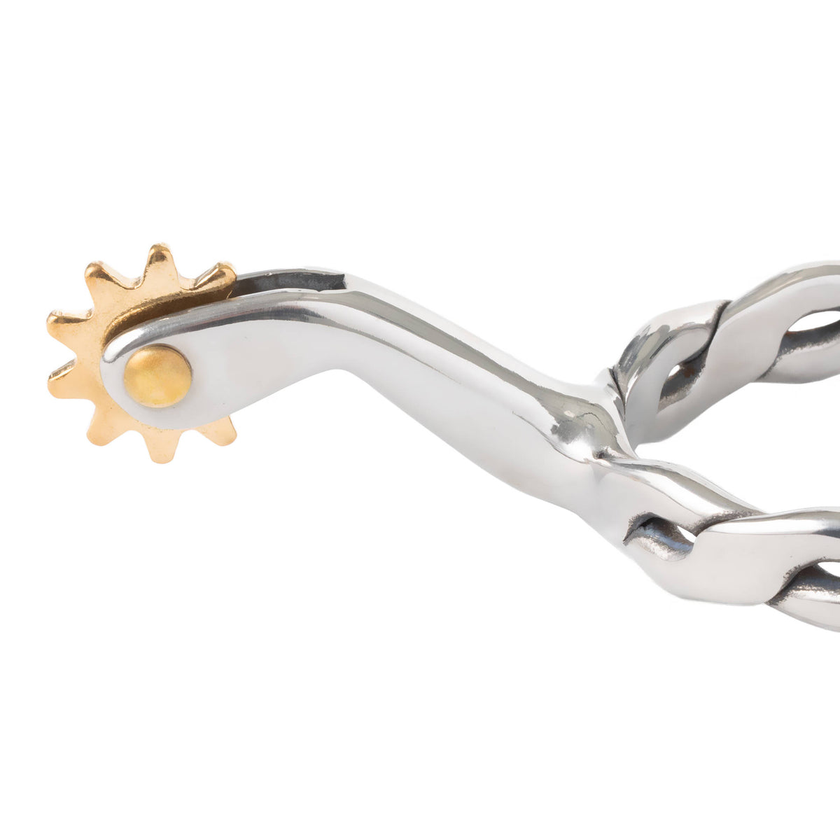 Youth Spurs with Twisted Band