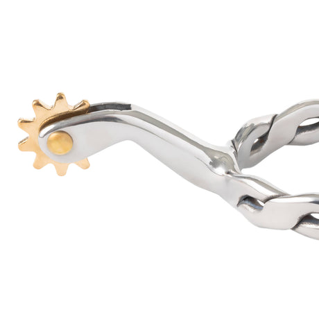 Youth Spurs with Twisted Band