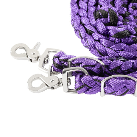 Braided Polyester Barrel Rein