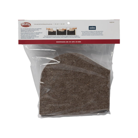 Felt Shim Saddle Pad Insert Kit – Natural