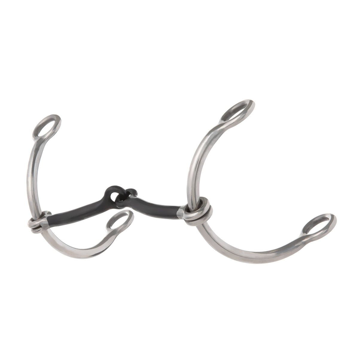 Gag Bit, Smooth Sweet iron Snaffle Moouth