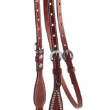 Texas Star Chestnut Browband Headstall